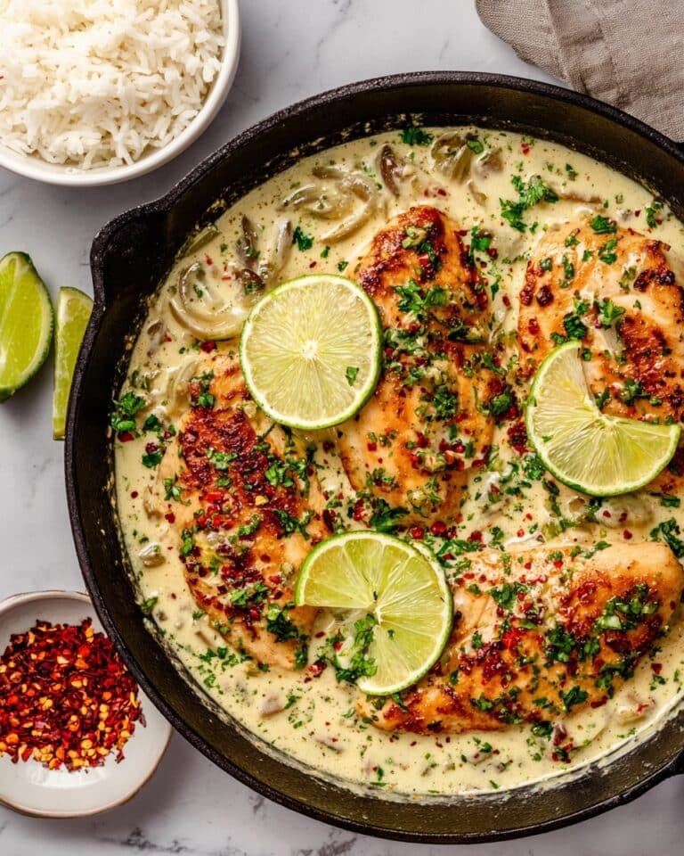 Coconut Lime Chicken Skillet Recipe