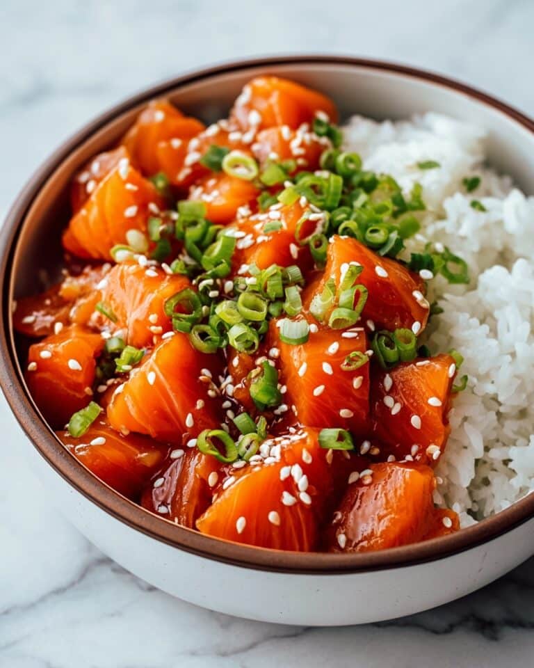 Crispy Salmon and Rice Bowl Recipe