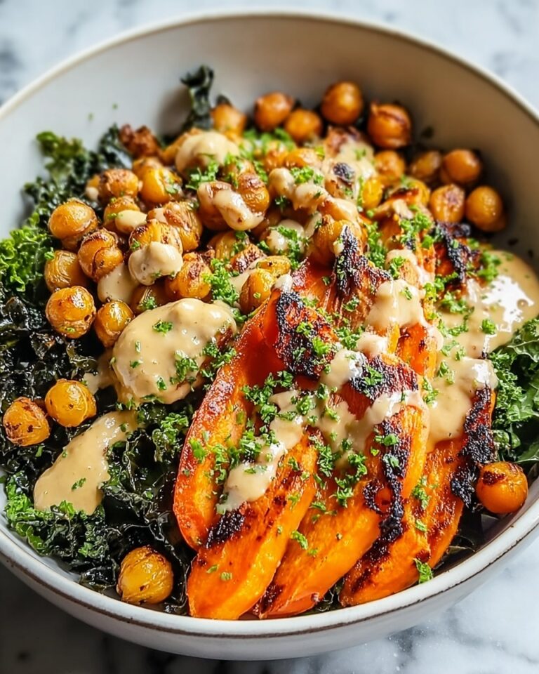 One-Pan Roasted Carrot and Chickpea Bowl Recipe