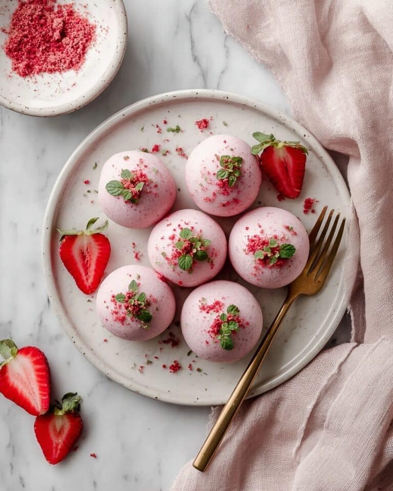 Strawberry Cheesecake Protein Balls Recipe