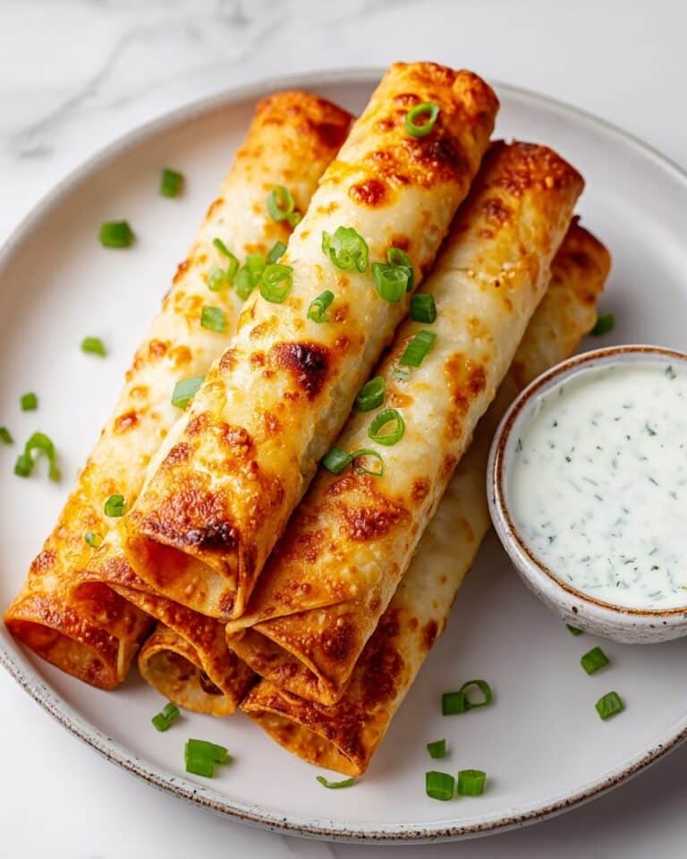 Buffalo Chicken Taquitos Recipe