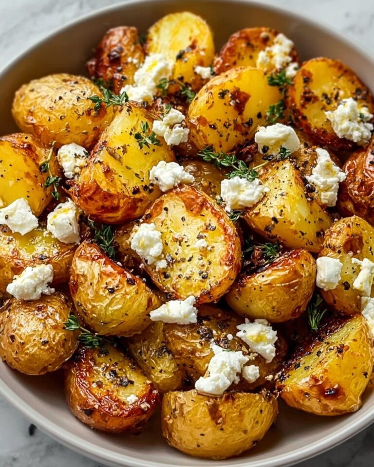 Healthy Baked Feta Potatoes Recipe