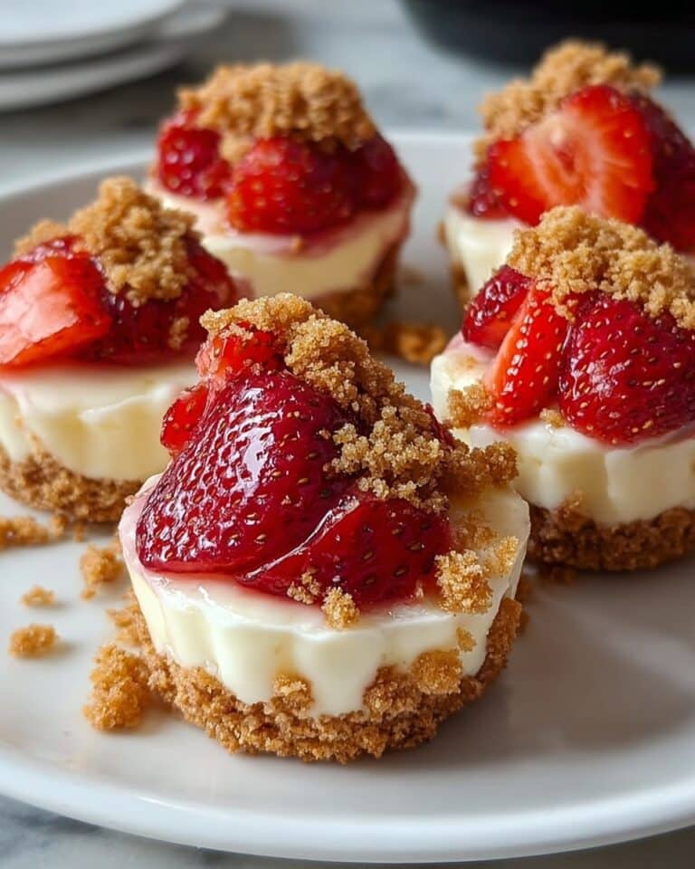 Strawberry Crunch Cheesecake Bites Recipe